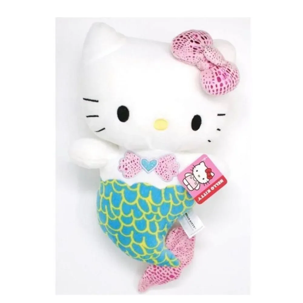 NEW Hello Kitty Mermaid Plush Stuffed Animal